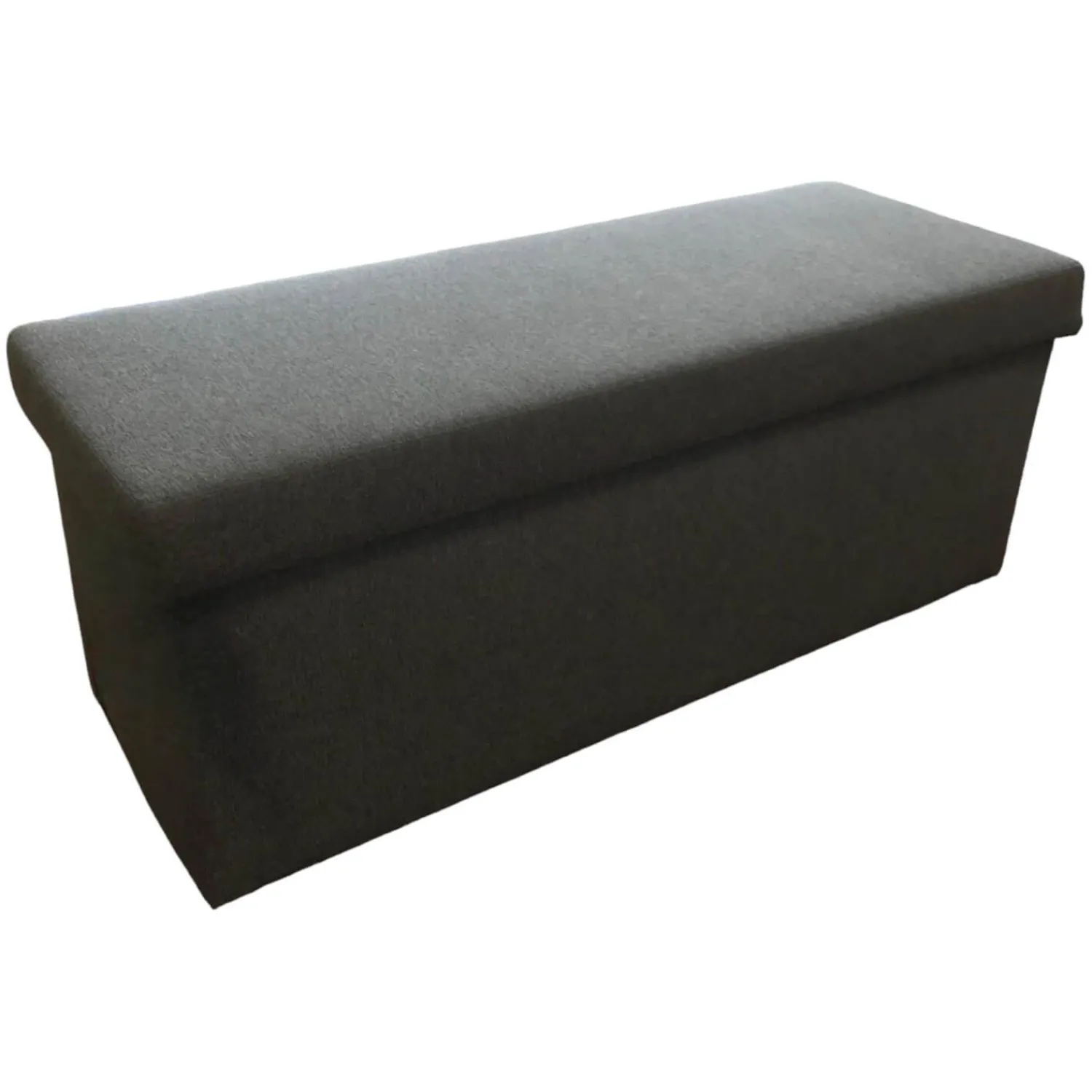 Oschmann Bänke|Betttruhe Modell Deluxe Stoff 4672 Ontario Farbe 20 Hellgrau Uni