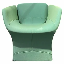 Moroso Loungesessel|Bloomy Sessel Stoff A7864 Elastic 1 Uniform Melange Oase Grün