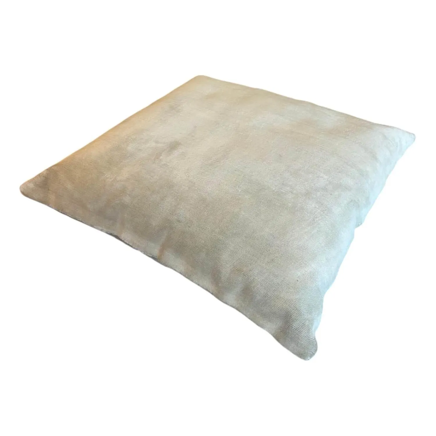 Walter Knoll Hocker & Sitzsäcke|Bodenkissen Badawi Prenaiti CA0212 Stoff Seide Grau Braun