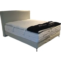 Contur Boxspringbetten|Boxspringbett 4600 Stoff Copenhagen 901 Beige Inklusive Topper Und Matratzen