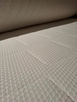 Birkenstock Boxspringbetten|Boxspringbett Arran Stoff S TRE16 Dunkelgrau Füße Schwebesockel Inklusive Matratze