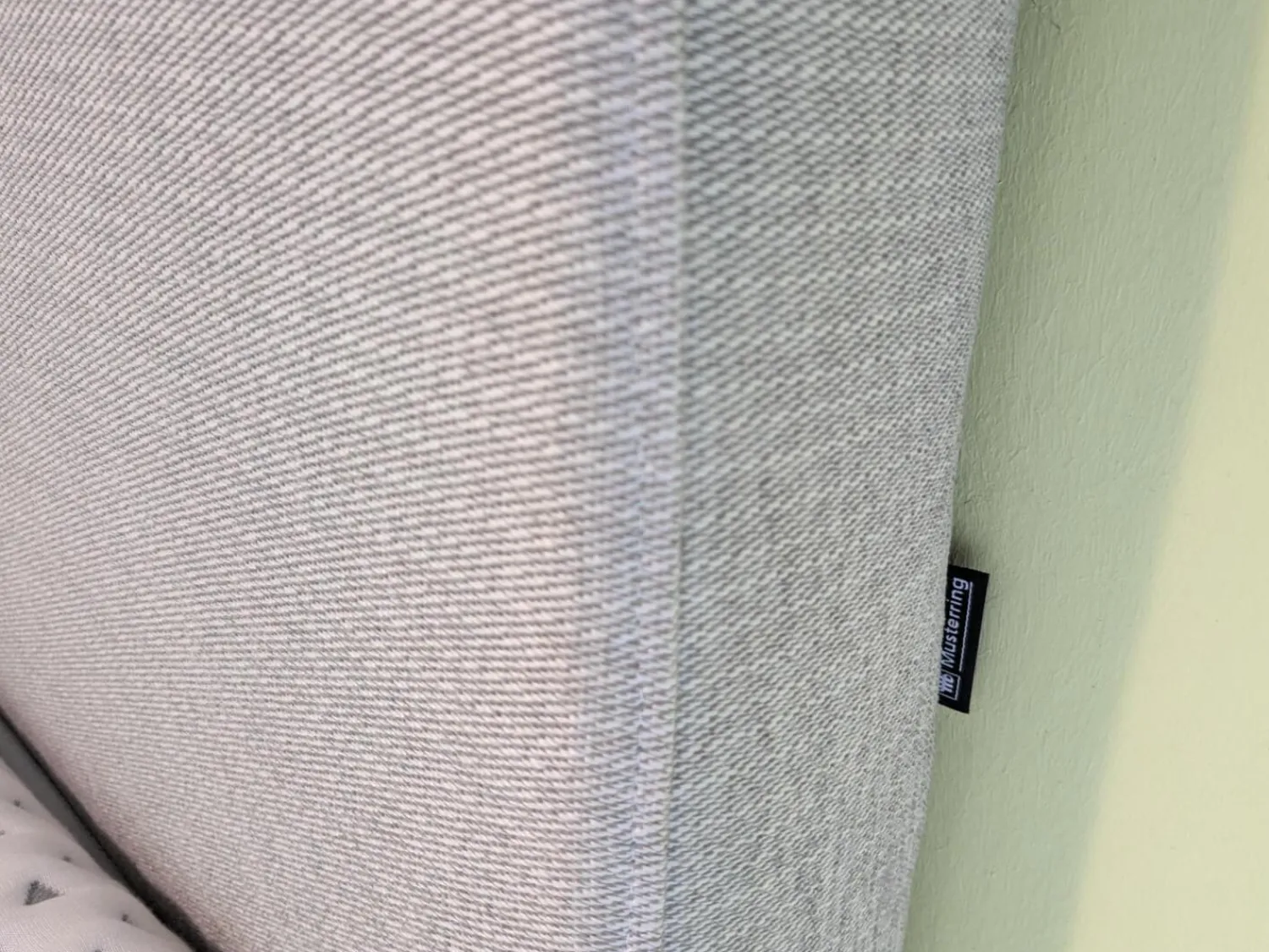 Musterring Boxspringbetten|Boxspringbett Elias Stoff 87017 Mitttelgrau mit Matratze und Topper