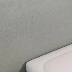 Velda Boxspringbetten|Boxspringbett Finesse Stoff KSC Mint Fuß Alu Rahmen Starr Mit 2 Matratzen Und 2 Nachtkkommoden