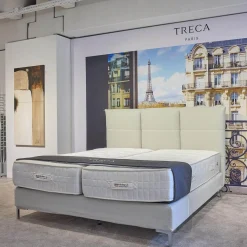 Treca Interiors Boxspringbetten|Boxspringbett Moon Bezug Stoff Fuß Colette Inklusive 2 Untermatratzen Omega Spring Und 2 Obermatratzen Imeprial Air Spring Prestige Sowie Matratzenauflagen Seine Und Alma Préstige Und Kissen
