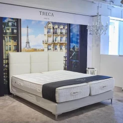 Treca Interiors Boxspringbetten|Boxspringbett Moon Bezug Stoff Fuß Colette Inklusive 2 Untermatratzen Omega Spring Und 2 Obermatratzen Imeprial Air Spring Prestige Sowie Matratzenauflagen Seine Und Alma Préstige Und Kissen
