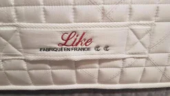 Treca Interiors Boxspringbetten|Boxspringbett Set Smart Volant mit 2 Matratzen Omega Spring H17 und Topper