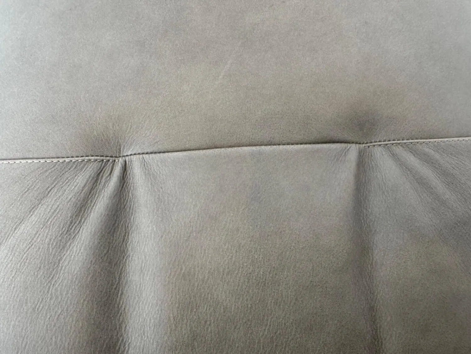 Walter Knoll Bürostühle|Bürodrehstuhl Leadchair Management Soft Leder Vintage 1436 Fango Grau 5 Stern Gestell Metall Schwarz Matt