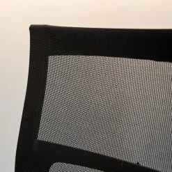 ICF Bürostühle|Bürostuhl Una Plus Bezug Stoff Mesh 01 Nero Schwarz Gestell Nylon Schwarz Struktur 115 Schwarz Mit 5 Stern Fuß Auf Rollen