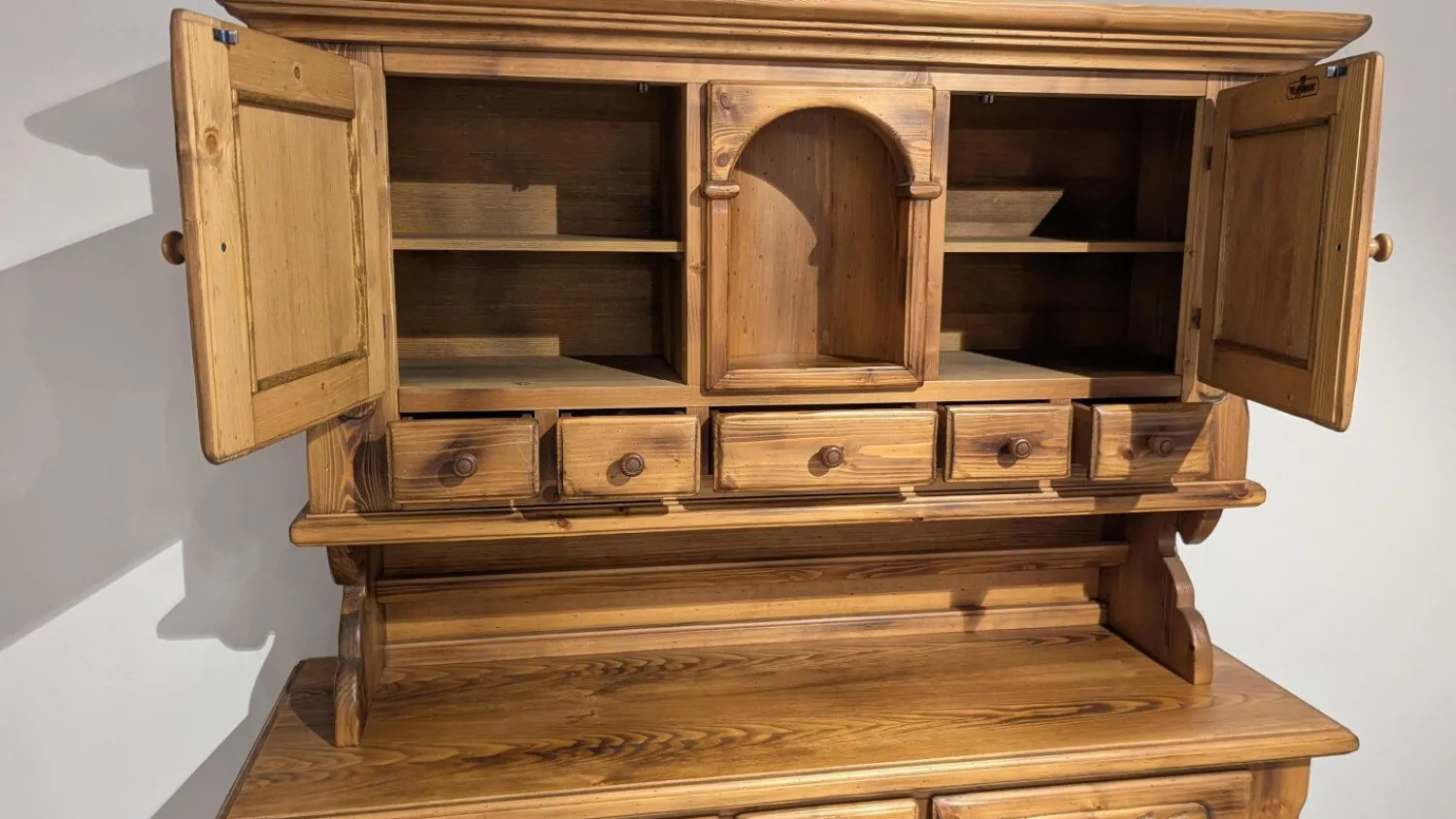 Voglauer Vitrinen & Highboards|Buffett Anno 1600 Fichte Antik Gewachst