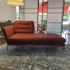 Vitra 2-Sitzer-Sofas|Chaise Lounge Suita Klein Stoff Laser Farbe 35 Rot Moorbraun Untergestell Poliert