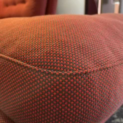 Vitra 2-Sitzer-Sofas|Chaise Lounge Suita Klein Stoff Laser Farbe 35 Rot Moorbraun Untergestell Poliert