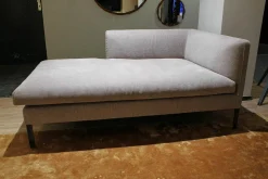 Molteni & C Daybeds & Recamieren|Chaiselongue Paul Stoff Widia W3822 Grau Beige Füße Anthrazit