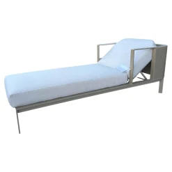 Gandia Blasco Loungemöbel|Chaiselounge Solanas Tumbona Auflage Stoff Soft Duo Crudo 07 Beige Grau