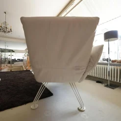 De Sede Daybeds & Recamieren|Chaiselounge Winfried Totzek Leder Select Weiß Füße Metall Weiß