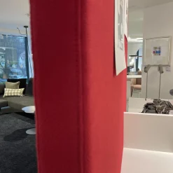 COR Regale|Chart Trennwand Regal Und Arbeitstisch Dunkelrot Hellrot White Mit Steckdose