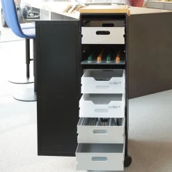 Bordbar Regale & Container|Container Black New Codes Digital Mit Hackbrett