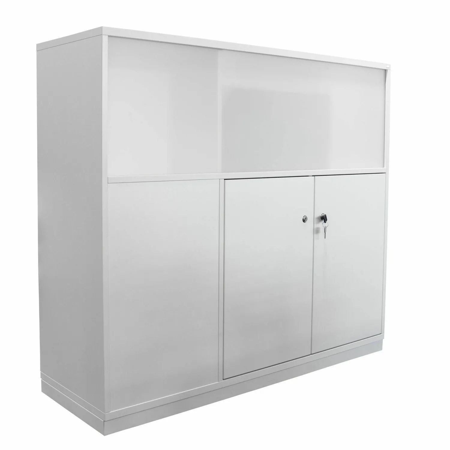 Sedus Regale & Container|Kommoden & Sideboards|Container Grand Slam Reinweiss A 14 Bügelgriff Matt Verchromt