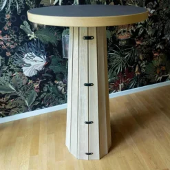 Moooi Kommoden & Sideboards|Container Table Bodhi Platte Lino Mauve Sockelhülle Eiche Weiß Lackiert