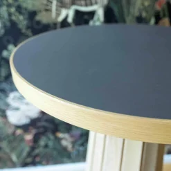 Moooi Kommoden & Sideboards|Container Table Bodhi Platte Lino Mauve Sockelhülle Eiche Weiß Lackiert