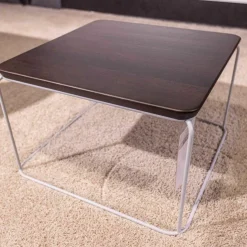 freistil Rolf Benz Couchtische|Couchtisch 151 Eckig H65 Eiche Dunkel Gestell Telegrau