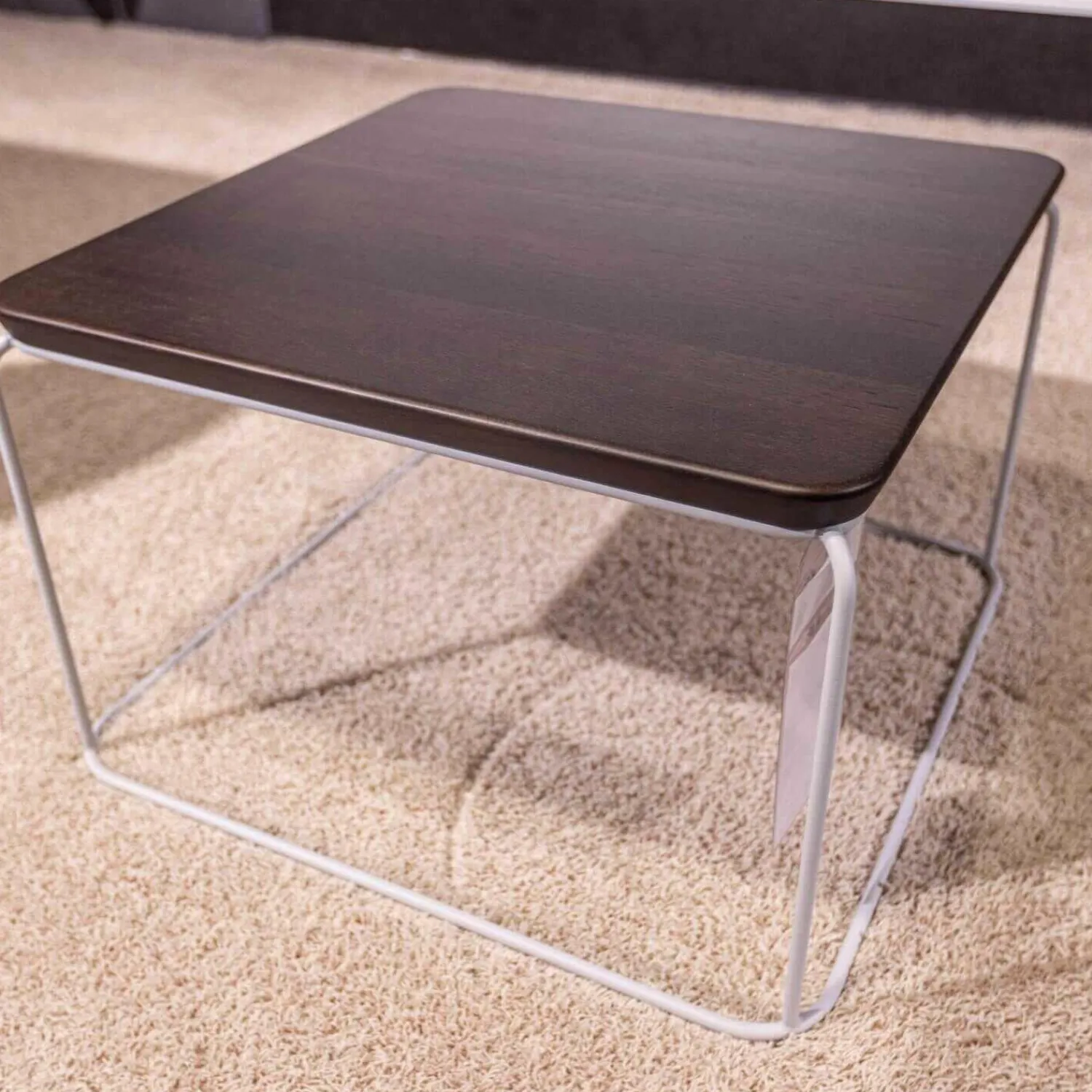 freistil Rolf Benz Couchtische|Couchtisch 151 Eckig H65 Eiche Dunkel Gestell Telegrau