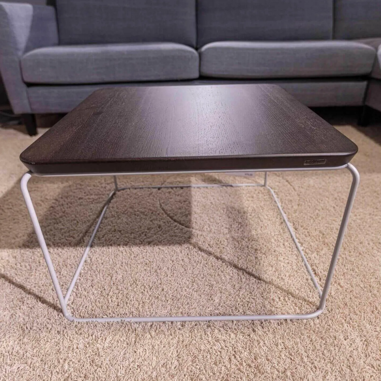 freistil Rolf Benz Couchtische|Couchtisch 151 Eckig H65 Eiche Dunkel Gestell Telegrau