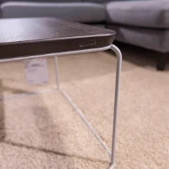 freistil Rolf Benz Couchtische|Couchtisch 151 Eckig H65 Eiche Dunkel Gestell Telegrau