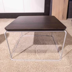 freistil Rolf Benz Couchtische|Couchtisch 151 Eckig H65 Eiche Dunkel Gestell Telegrau