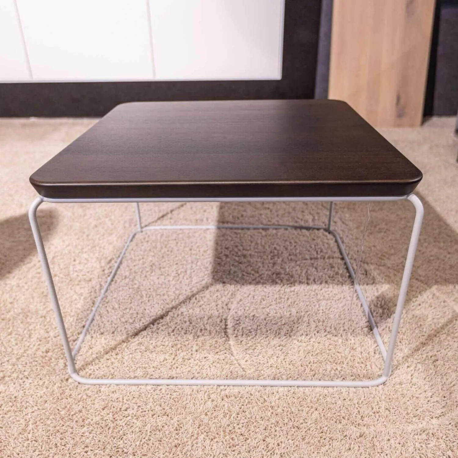 freistil Rolf Benz Couchtische|Couchtisch 151 Eckig H65 Eiche Dunkel Gestell Telegrau