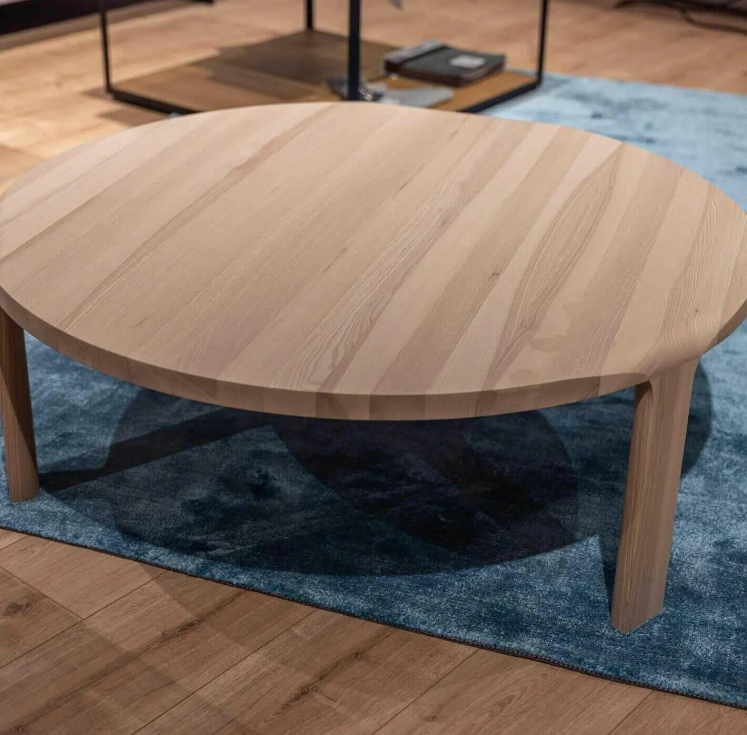 freistil Rolf Benz Couchtische|Couchtisch 193 Esche Massiv Gebeizt