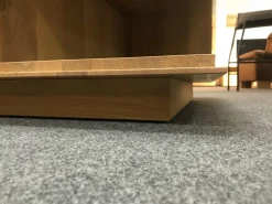 Decker Couchtische|Couchtisch Alivio Ausführung Asteiche Massiv Bianco Geölt Auf Rollen