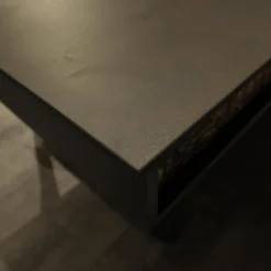 Hartmann Couchtische|Couchtisch Alva Kernbirke Massiv Harmaa 3110W 0135 Rindenbeleuchtung