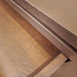 Form Exclusiv Couchtische|Couchtisch Bordeaux Eiche Dunkel Wengefarbig Inklusive 2 Schubladen Und 2 Tablarauzügen