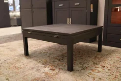 Form Exclusiv Couchtische|Couchtisch Bordeaux Europäische Wildkirsche Massiv Anthrazit