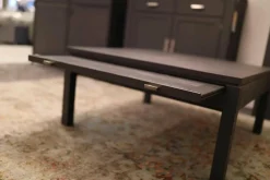 Form Exclusiv Couchtische|Couchtisch Bordeaux Europäische Wildkirsche Massiv Anthrazit