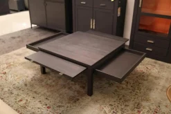 Form Exclusiv Couchtische|Couchtisch Bordeaux Europäische Wildkirsche Massiv Anthrazit