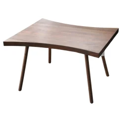 Brühl Couchtische|Couchtisch Deep Space Nussbaum Massiv Naturöl