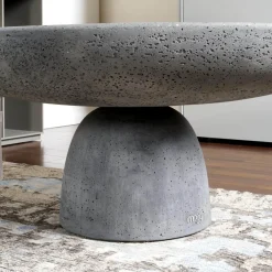 Mogg Couchtische|Couchtisch Diam.70 Beton Anthrazit