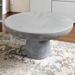 Mogg Couchtische|Couchtisch Diam.70 Beton Anthrazit