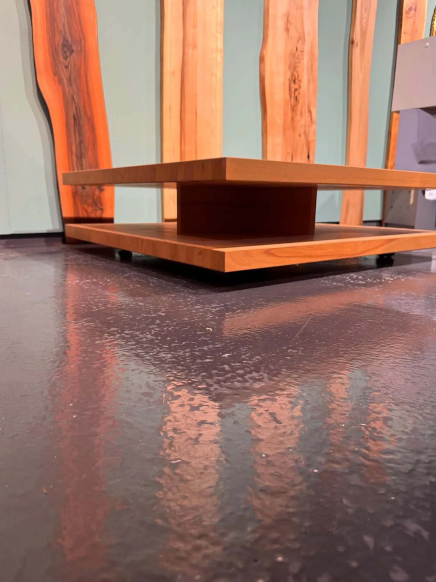 Team 7 Couchtische|Couchtisch Kernbuche Geölt Mit Rollen