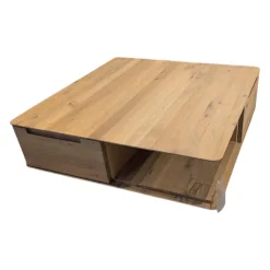 Decker Couchtische|Couchtisch Lavaro Wildeiche Bianco Geölt Mit 2 Schubkästen