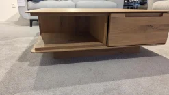 Decker Couchtische|Couchtisch Lavaro Wildeiche Bianco Geölt Mit 2 Schubkästen