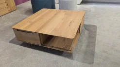 Decker Couchtische|Couchtisch Lavaro Wildeiche Bianco Geölt Mit 2 Schubkästen