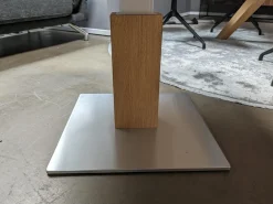 Team 7 Couchtische|Couchtisch Lift Eiche Wild Naturöl Lade Einseitig Farbglas Anthrazit Matt