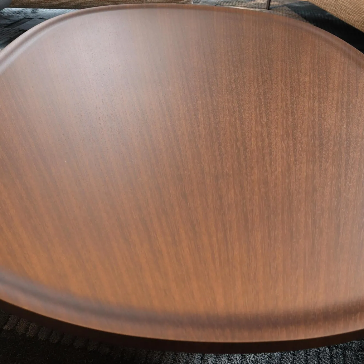 Molteni & C Couchtische|Couchtisch Louisa Platte Und Gestell Holz Eukalyptus Braun