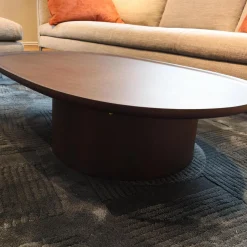 Molteni & C Couchtische|Couchtisch Louisa Platte Und Gestell Holz Eukalyptus Braun