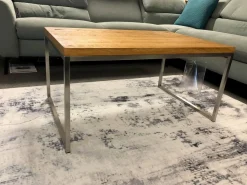 Henke Couchtische|Couchtisch Modell AC90-L Eiche-Kern-Altholz