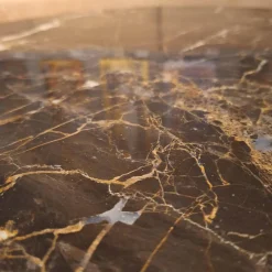 Bert Plantagie Couchtische|Couchtisch Palazzo Marmor Mink Gestell Fein-Struktur BR100 Kohl