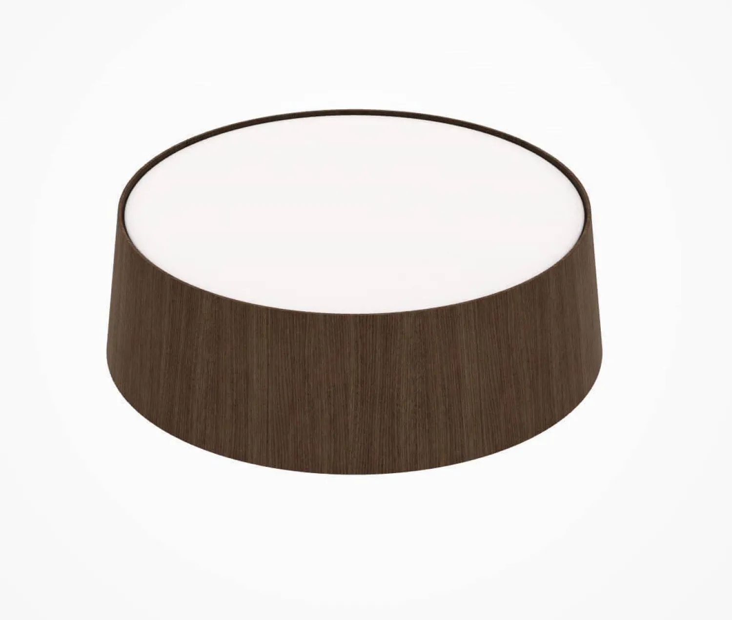 B&B Italia Couchtische|Couchtisch Planck Tischplatte Glas Geätzt Halbtransparent Korpus Rosewood Mutilaminar Holz