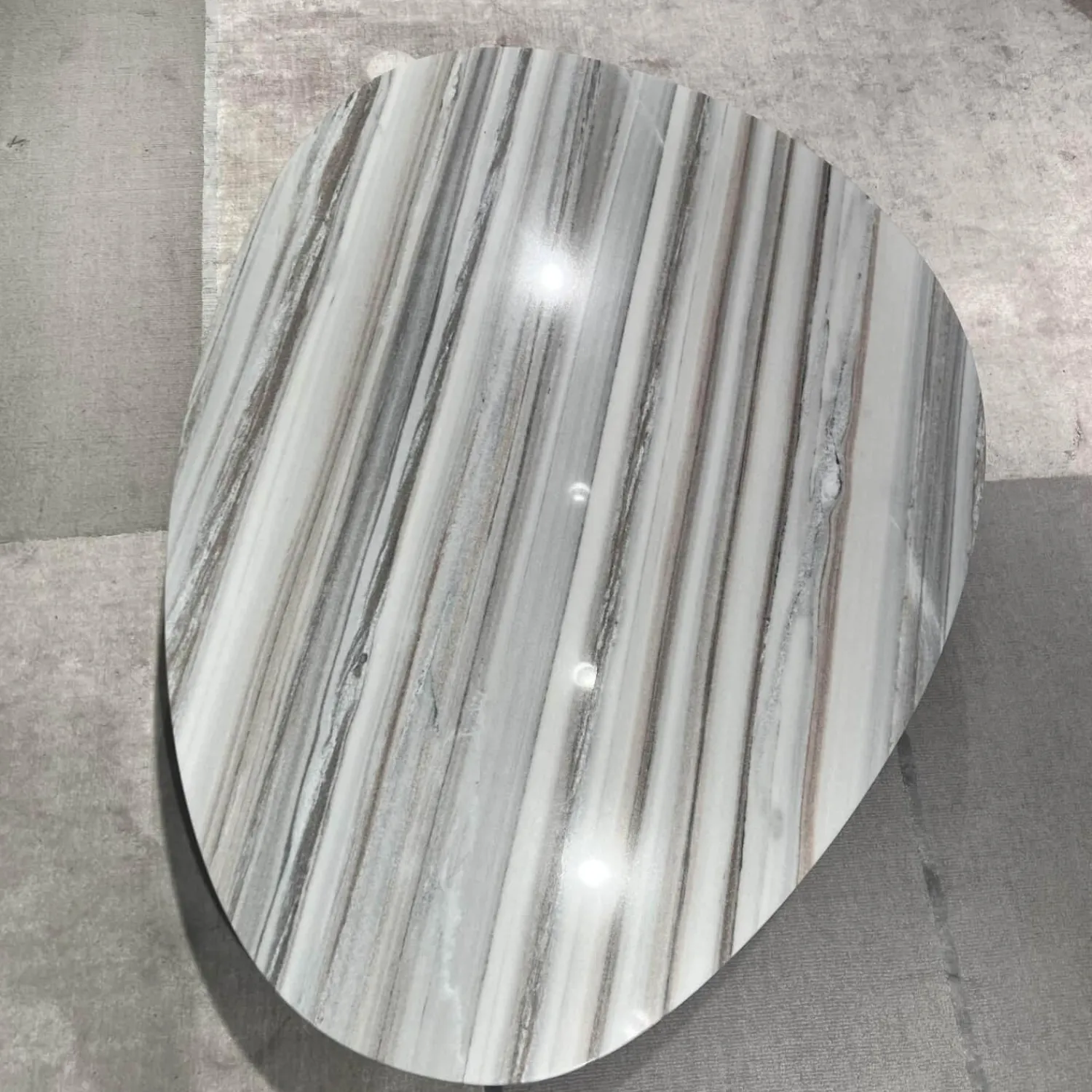 Giorgetti Couchtische|Couchtisch Progetti Marmor Zebrino Marble